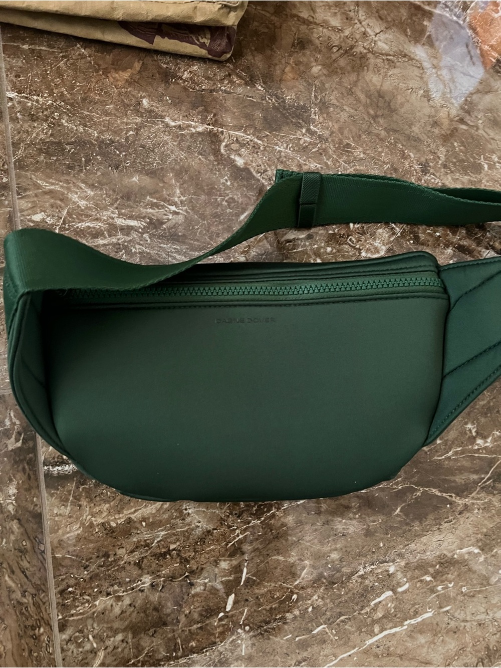 Dagne Dover Forest Green Belt Bag - Picture 3 of 7